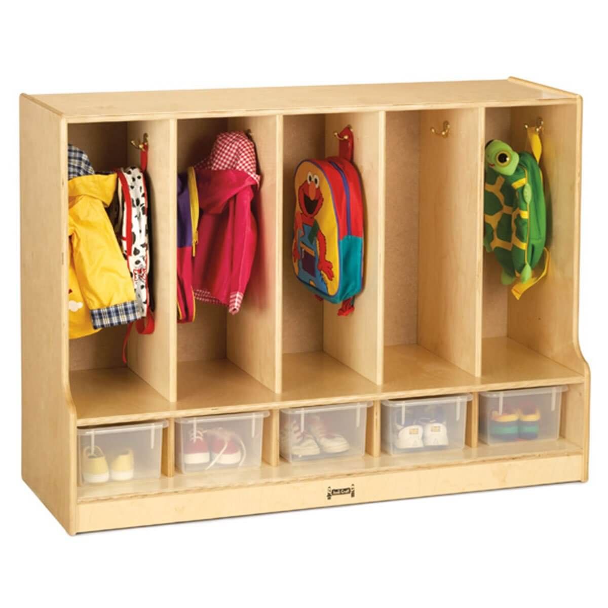 Creating a Clutter-Free Zone Organizing with the 5 Section Locker System